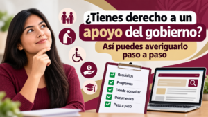 ¿Tienes derecho a un apoyo del gobierno? Así puedes averiguarlo paso a paso